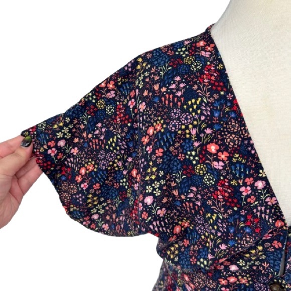 Marine Layer Camila Dress in Multi Floral Size Small - Picture 5 of 13